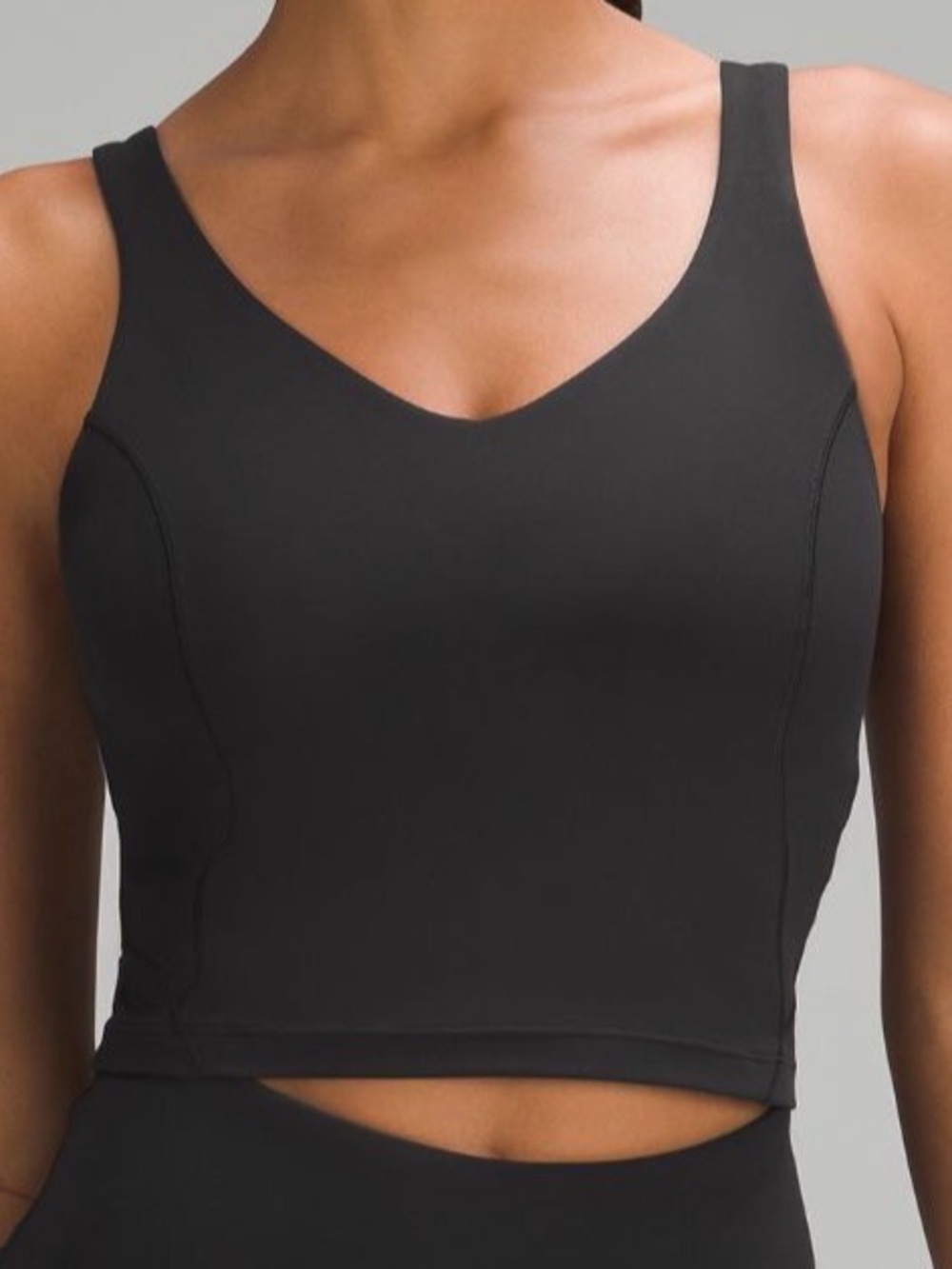 Black lululemon Align Tank athletic top. Size 6